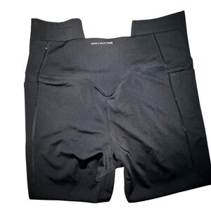 PINK Chloe x Halle Workout Pants XL Black High Waist Activewear